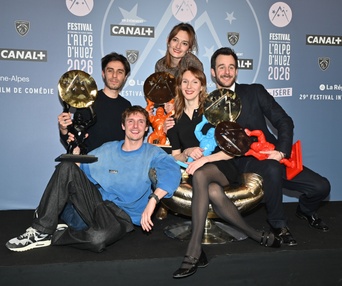 Julien Frison, Martin Darondeau, Clemence Dargent, Pauline Clement et Bertrand Usclat