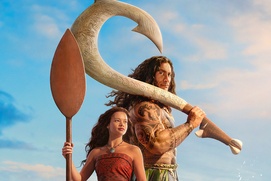 Affiche en français du film Moana