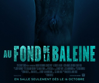 Affiche en français du film Au fond de la baleine