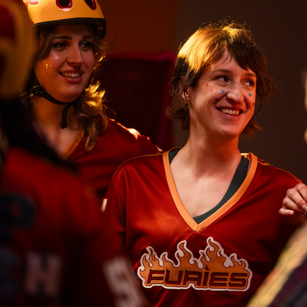 Visite de plateau du film Les furies