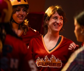 Visite de plateau du film Les furies