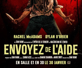 Affiche en français de Envoyez de l'aide
