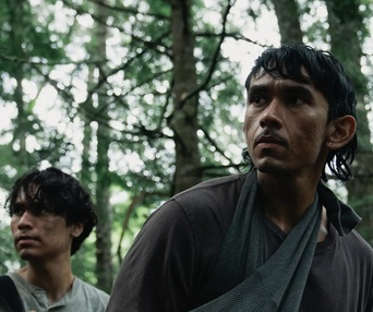 Affiche du film At the Place of Ghosts (Sk+te’kmujue’katik)