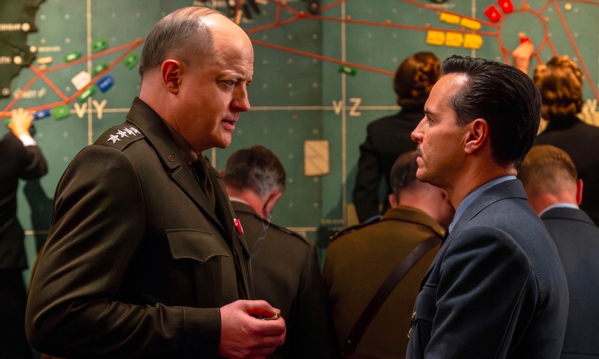 Pression : Andrew Scott et Brendan Fraser font face à l'Histoire dans cette première bande-annonce