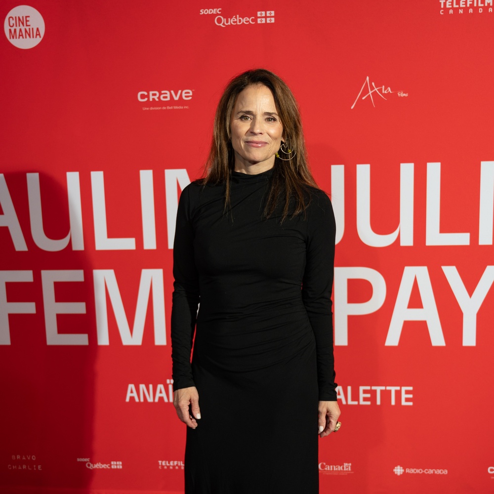 Tapis rouge du film Pauline Julien, femme pays