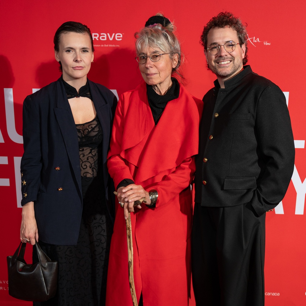Tapis rouge du film Pauline Julien, femme pays