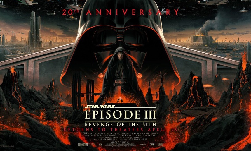 Star Wars: Episode III - Revenge of the Sith de retour au cinéma pour ses 20 ans