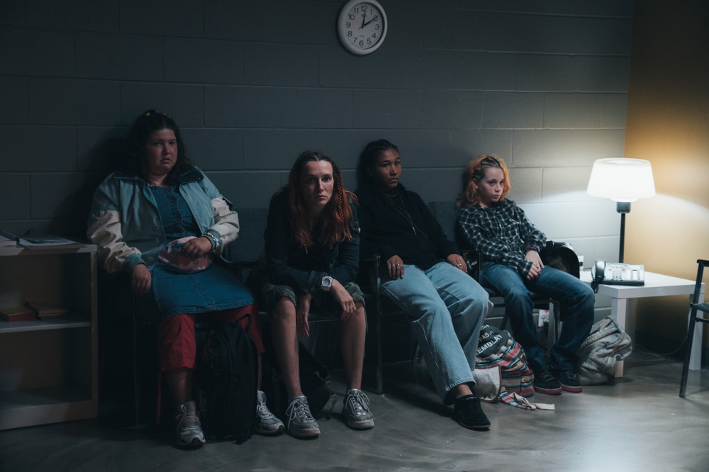 Sur la photo : Maxim Iacobaccio, Juliette Gariépy, Sarah Cantin et Yulia Shupenia