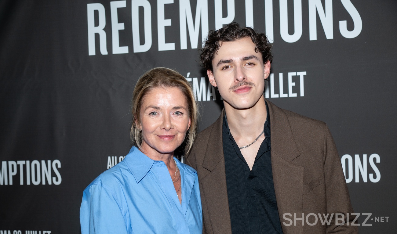 Image de l'article Ambiance familiale sur le tapis rouge du film «Rédemptions» de Luc Picard