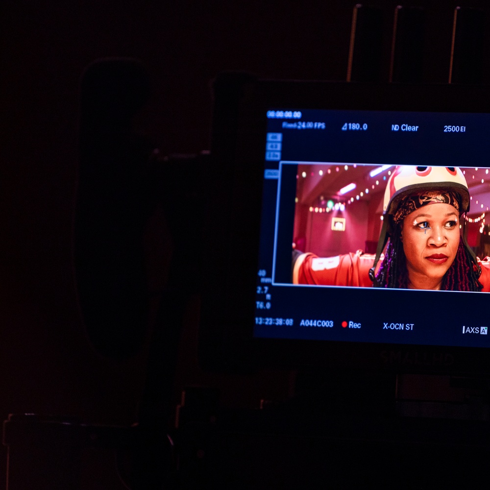 Visite de plateau du film Les furies