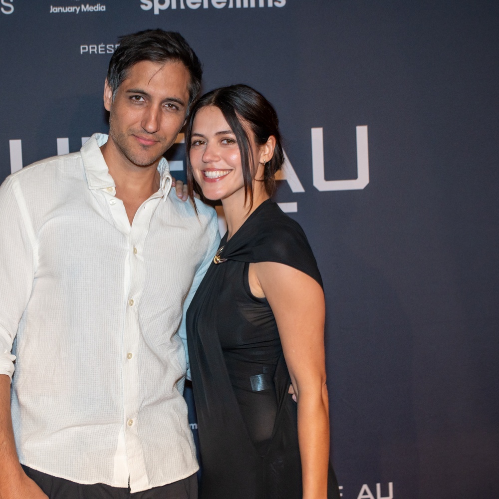 Première du film Seule au front (Out Standing)