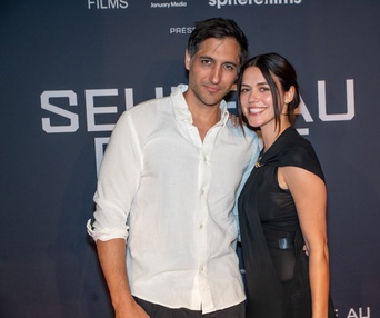 Première du film Seule au front (Out Standing)