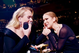 Adele et Céline Dion