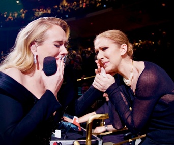 Adele et Céline Dion