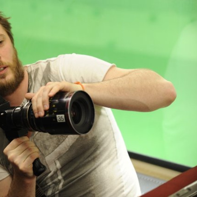 Sur le plateau du film S<em>ource Code</em>
