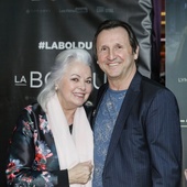 Sur le tapis rouge du film <em>Le Bolduc</em>