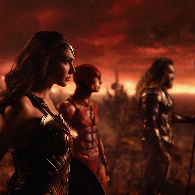 Une scène du film <em>Justice League</em>