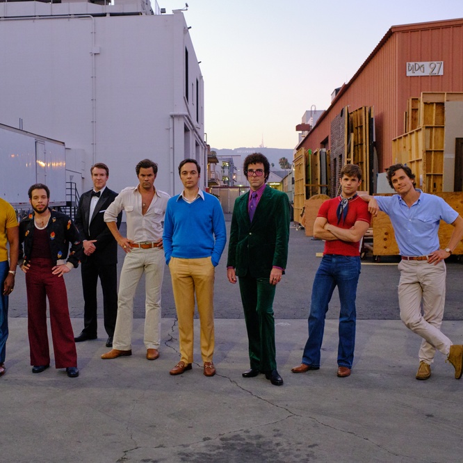 Une scène du film <em>The Boys in the Band</em>