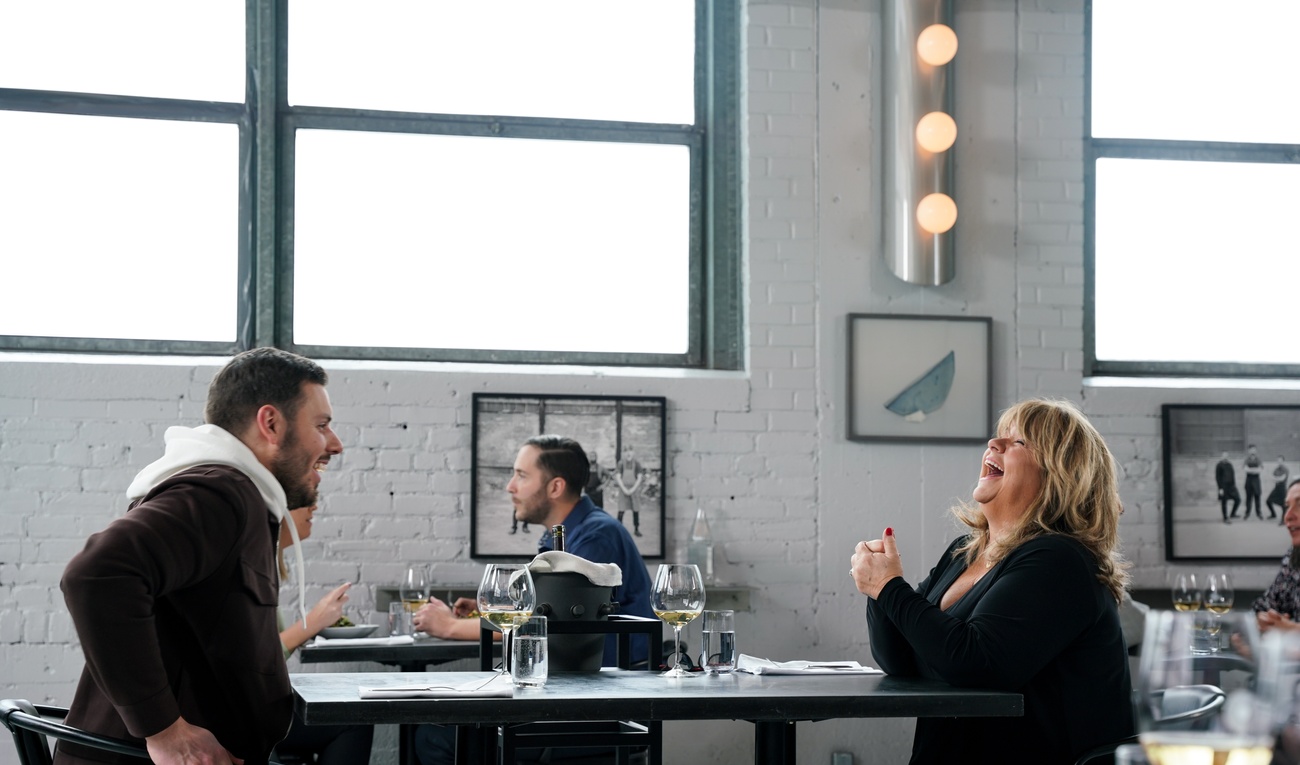 L'autre midi à la table d'à-côté
