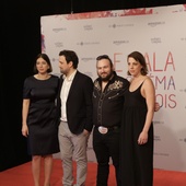 Sur le tapis rouge de Gala du cinéma Québécois