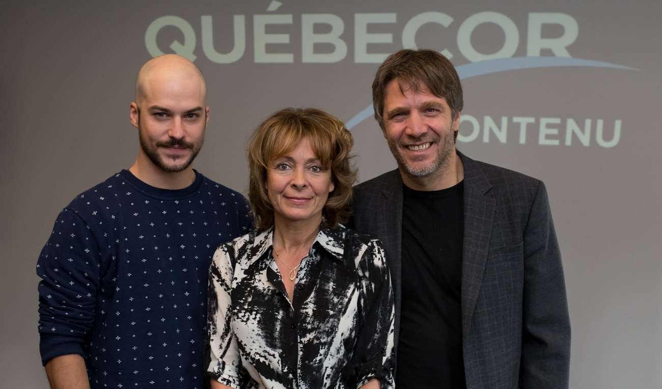 Marc-André Grondin sera de la série L'imposteur pour Québécor