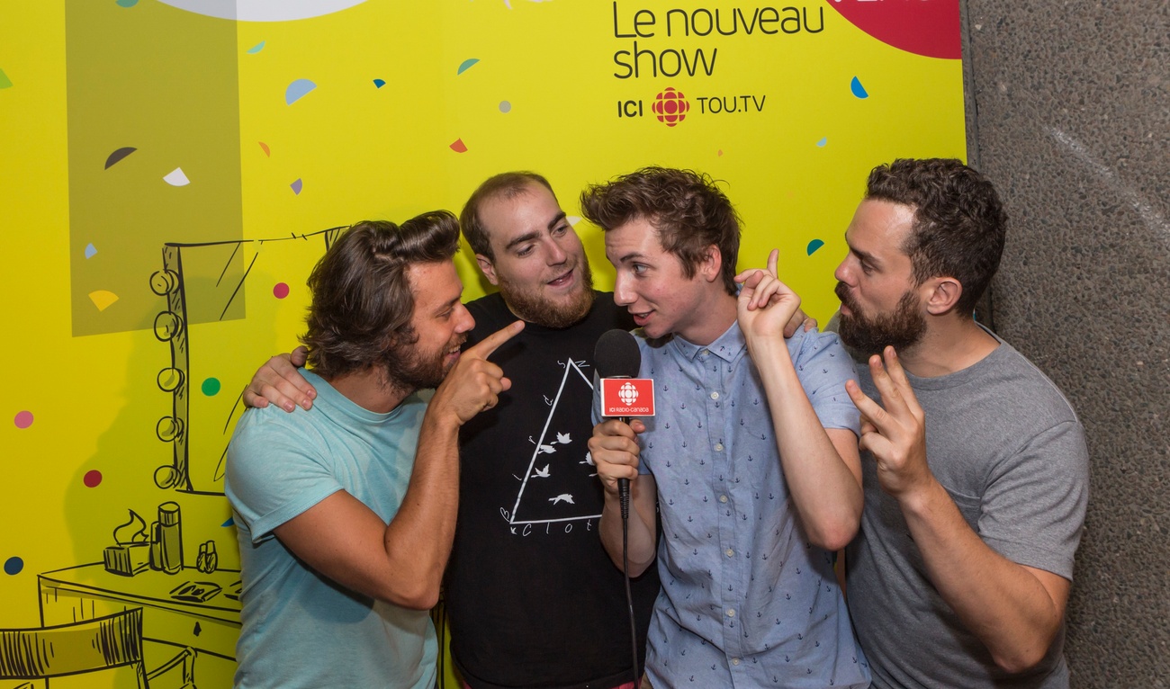 Photos du lancement de ICI Radio-Canada Télé