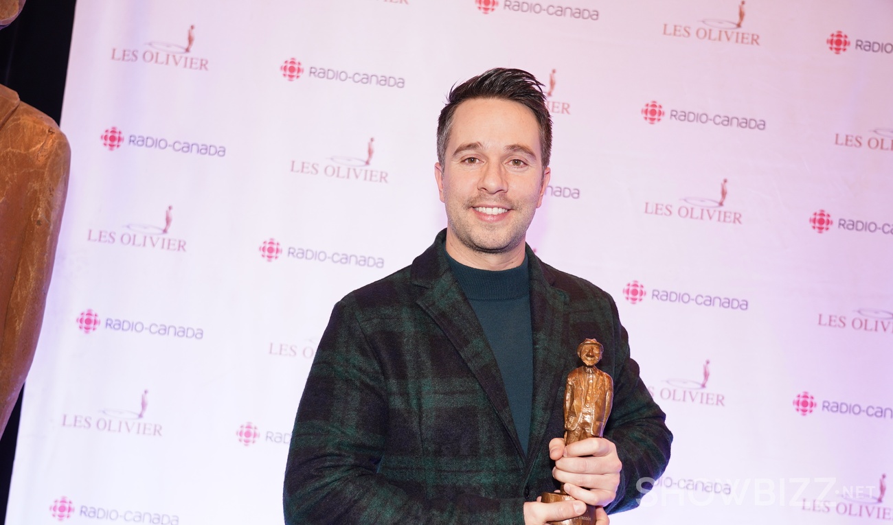 Salle de presse du Gala les Olivier 2019