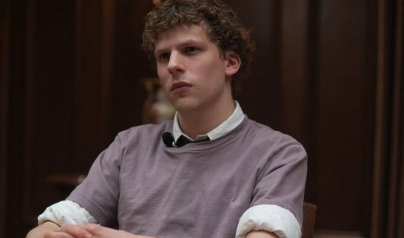 Jesse Eisenberg dans le film <em>Le réseau social</em>
