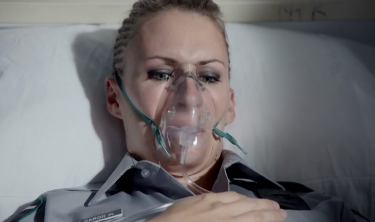 Mélanie Pilon envoie une vidéo à ses fans d'Unité 9