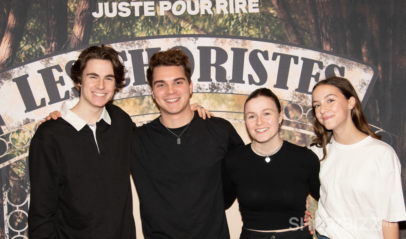 Tapis rouge de la première des Choristes, au Monument-National