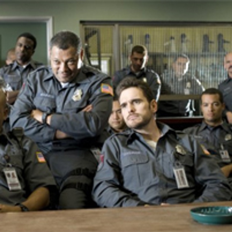 Matt Dillon, Laurence Fishburne et Columbus Short dans le film Armored