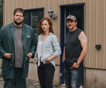 Une scène du film Arsenault & Fils