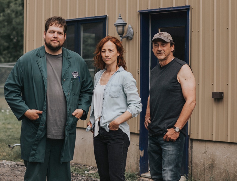 Une scène du film Arsenault & Fils