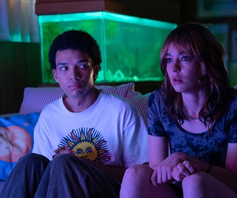 Une scène du film I Saw the TV Glow