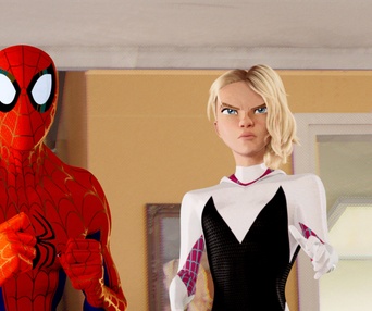 Une scène du film Spider-Man: Into the Spider-Verse