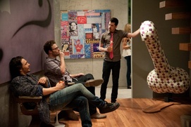 Une scène du film This Is the End