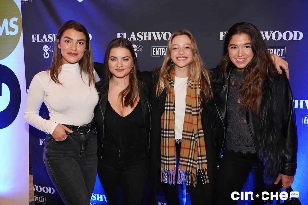 Sur le plateau du film Flashwood