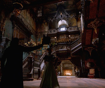 Une scène du film Crimson Peak