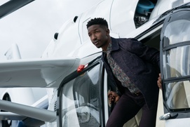 Une scène du film Jurassic World: Dominion Une scène du film Jurassic World: Dominion