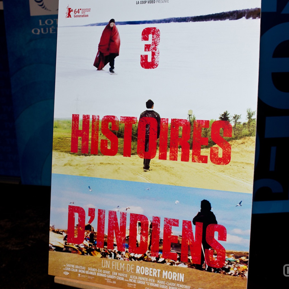 Sur le tapis rouge de 3 histoires d'Indiens