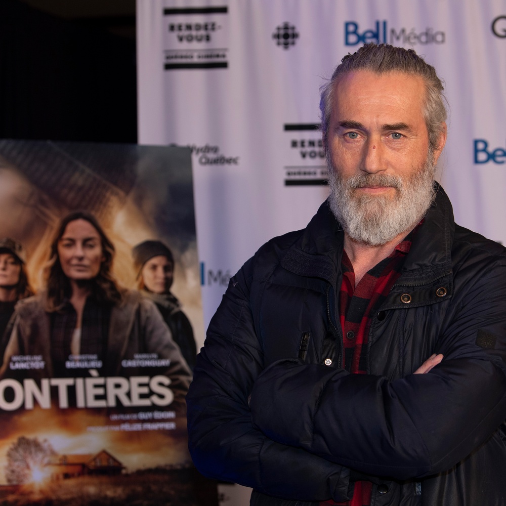 Sur le tapis rouge du film Frontières