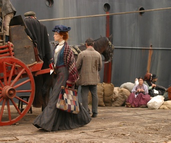 Scène du film La porte d'or