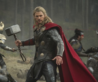 Une scène du film Thor: The Dark World