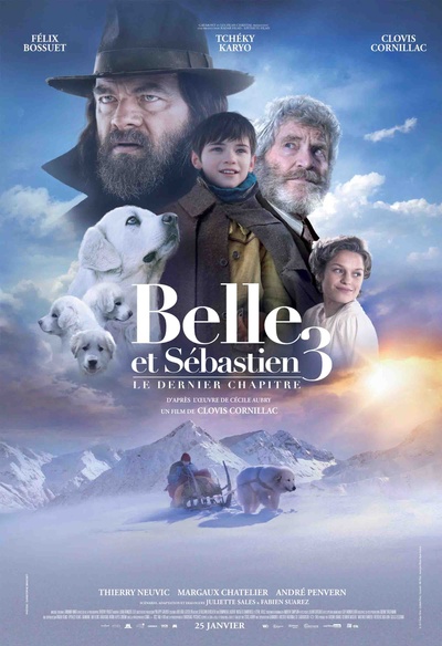 Affiche du film Belle et Sébastien 3 : Le dernier chapitre