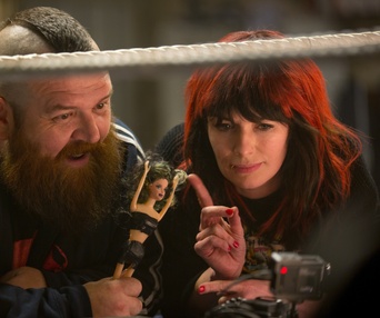 Une scène du film Fighting with My Family