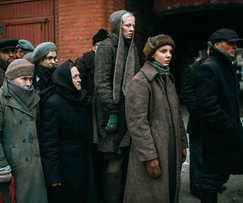 Une scène du film Une grande fille