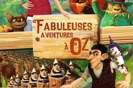 Affiche du film Fabuleuses aventures à Oz Affiche du film Fabuleuses aventures à Oz