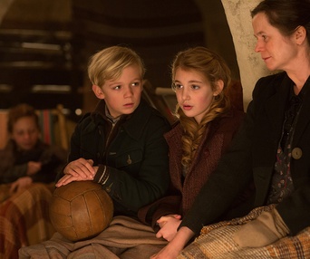 Une scène du film The Book Thief