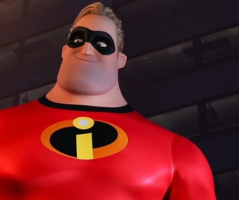 Une scène du film Incredibles 2