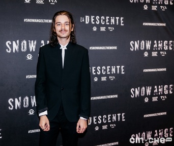 Sur le tapis rouge du film Snow Angel